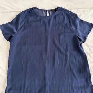 Banana Republic Navy Short Sleeve Tee